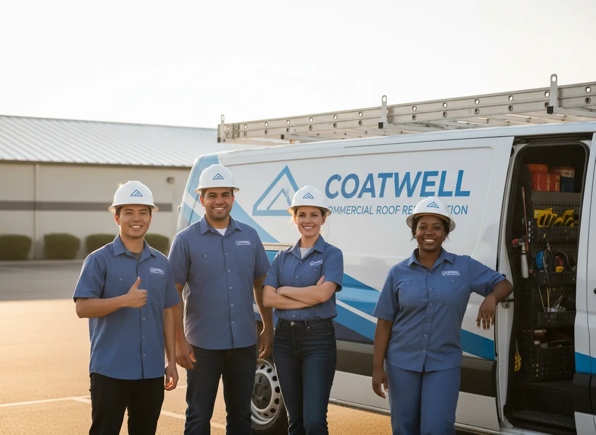 Commercial roof coating company in Homer, GA